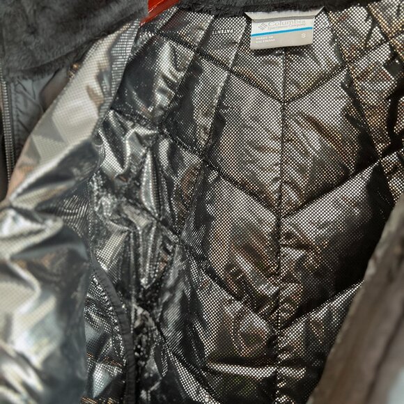 Columbia Heavenly Omni-Heat Quilted Jacket Coat Black Size Small - Picture 5 of 7